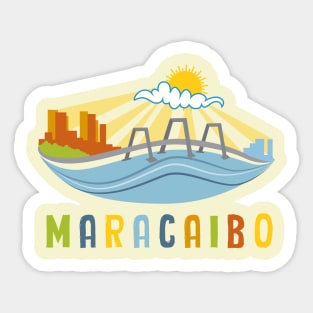 Maracaibo Bridge Sticker